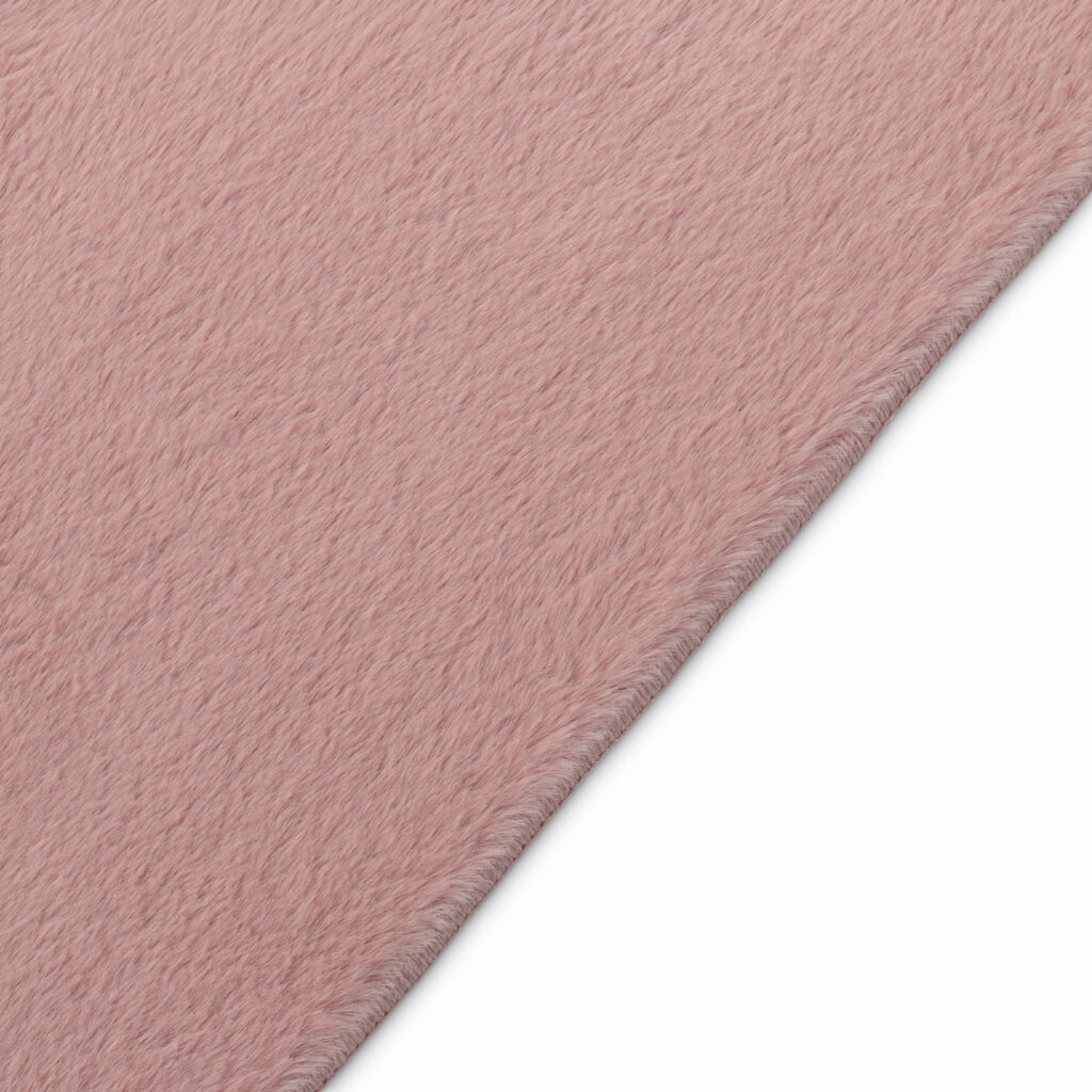 Alfombra Lumi Cuadrada Rosa Antideslizante
