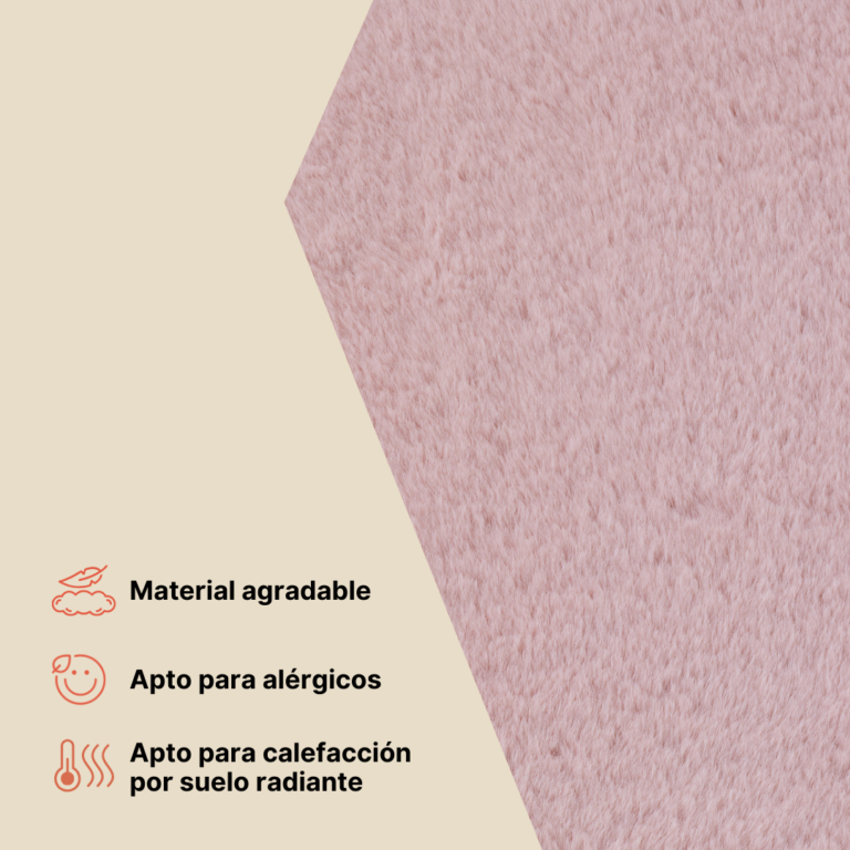 Alfombra Lumi Marrón Antideslizante