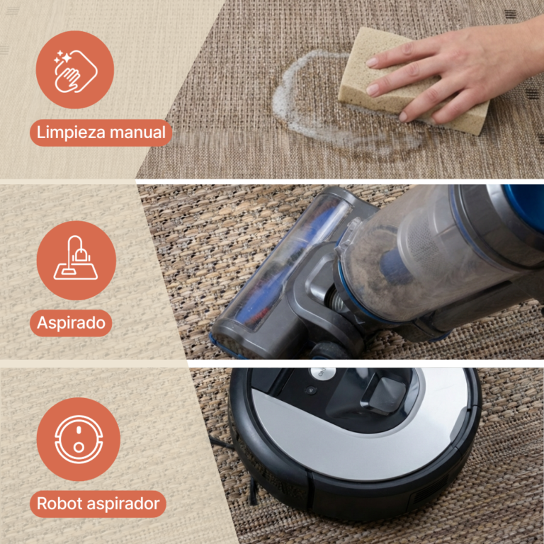 Alfombra de Pasillo Mono Indoor Outdoor Crema