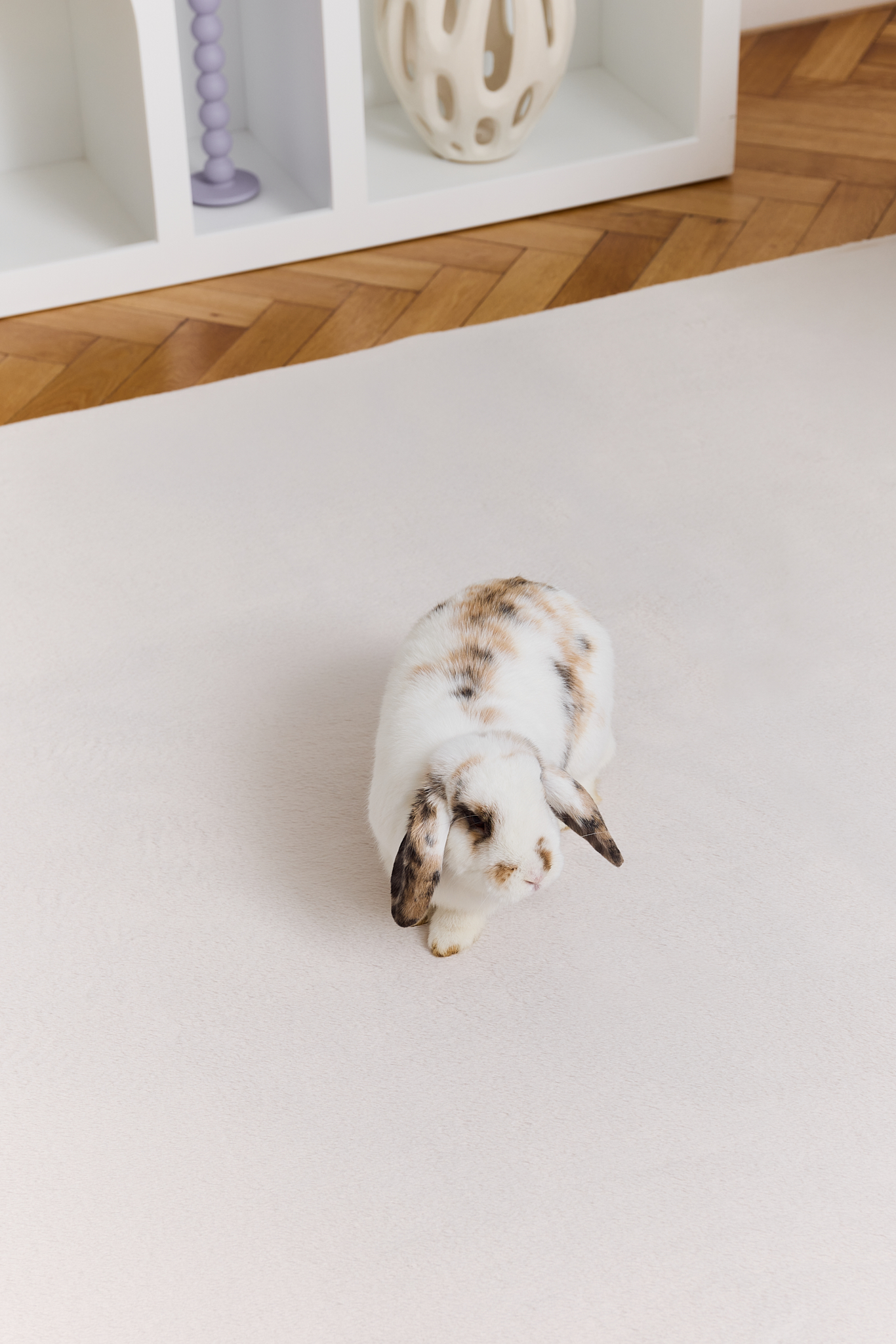 Alfombra Lumi Crema Antideslizante