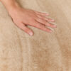 Alfombra Lumi Redonda Beige Antideslizante
