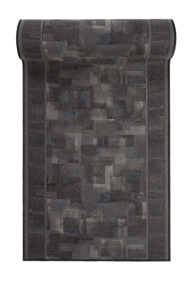 Pasillo Antideslizante Gris Oscuro Azul Marino