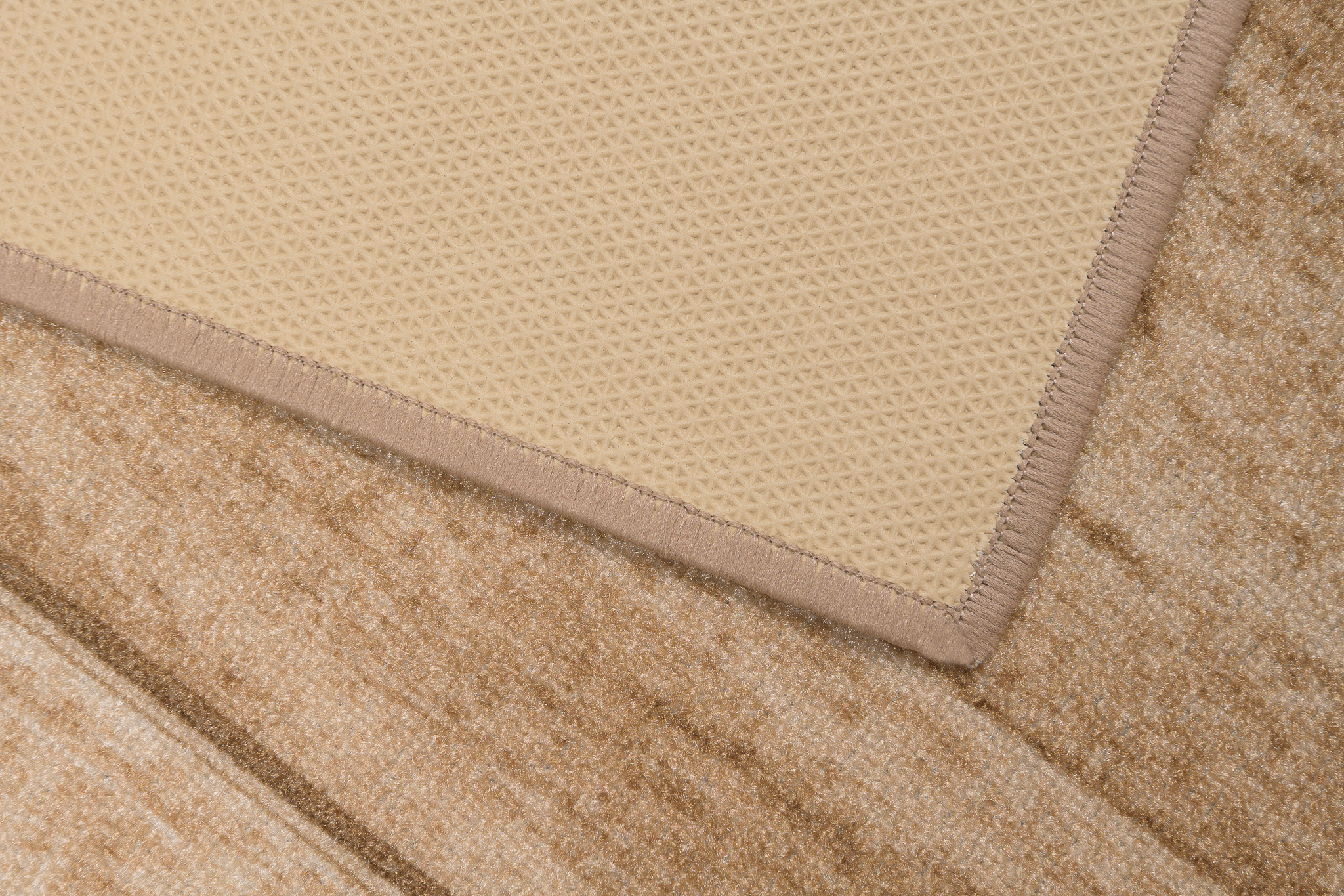 Pasillo Antideslizante Beige Borde