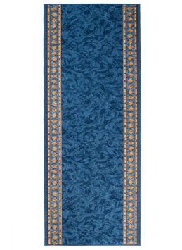 Pasillo Antideslizante Azul Ornamentos