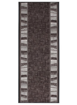 Pasillo Antideslizante Marrón Gris