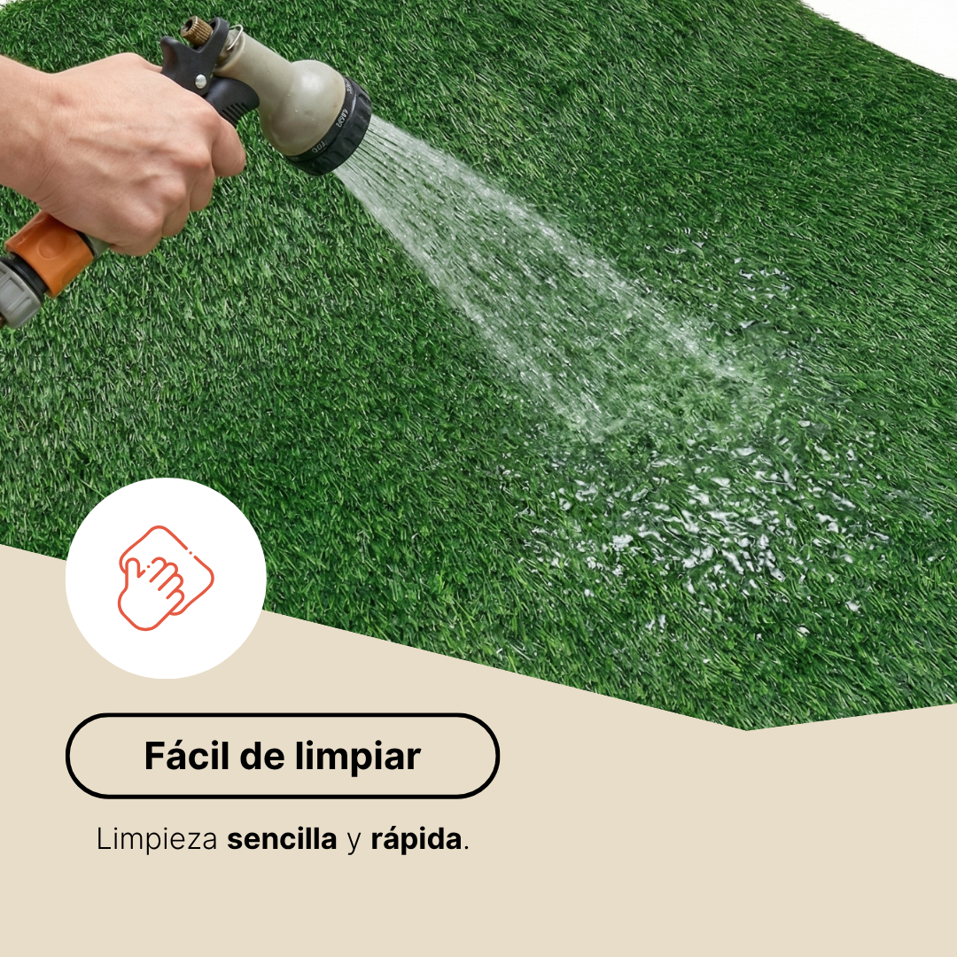 Césped artificial Verde 40mm