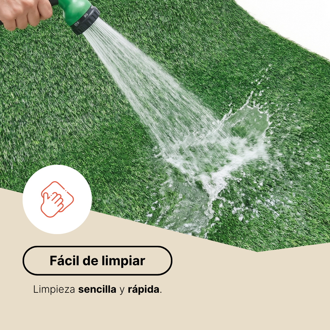 Césped Artificial Verde 30mm
