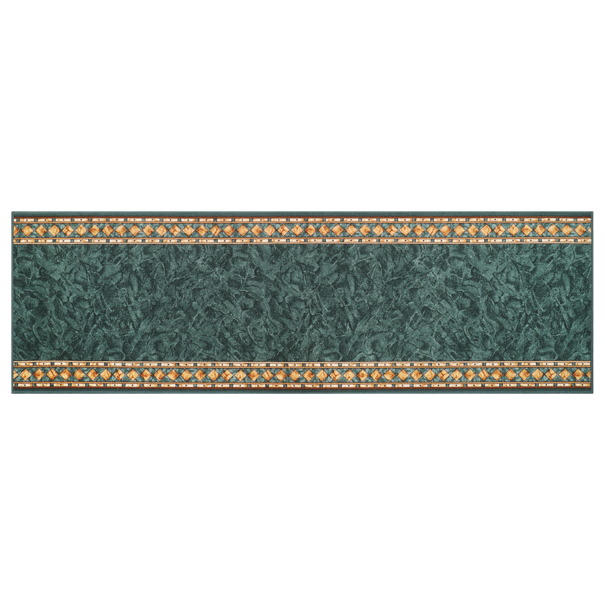 Pasillo Antideslizante Verde Ornamentos
