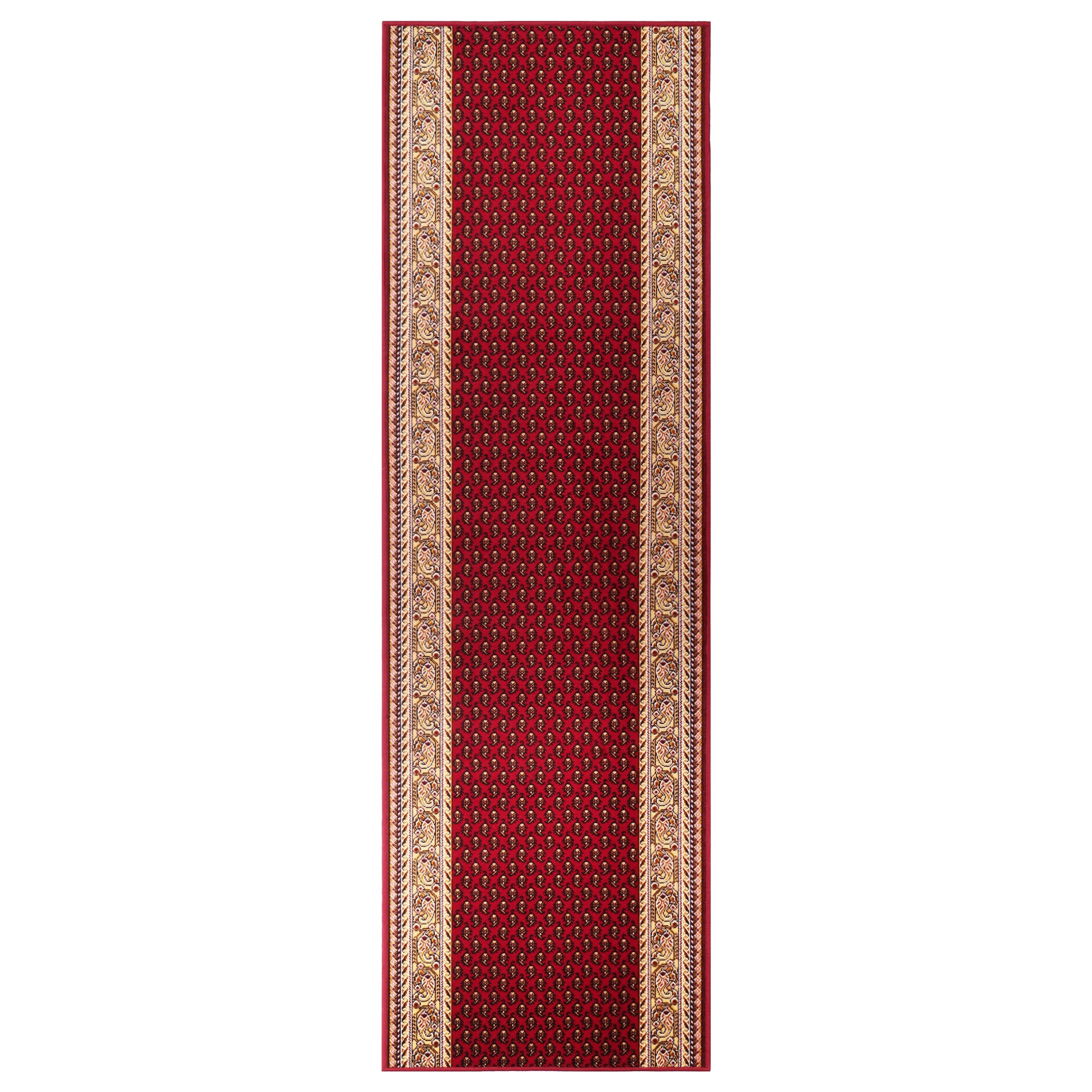 Pasillo Antideslizante Roja Dorada