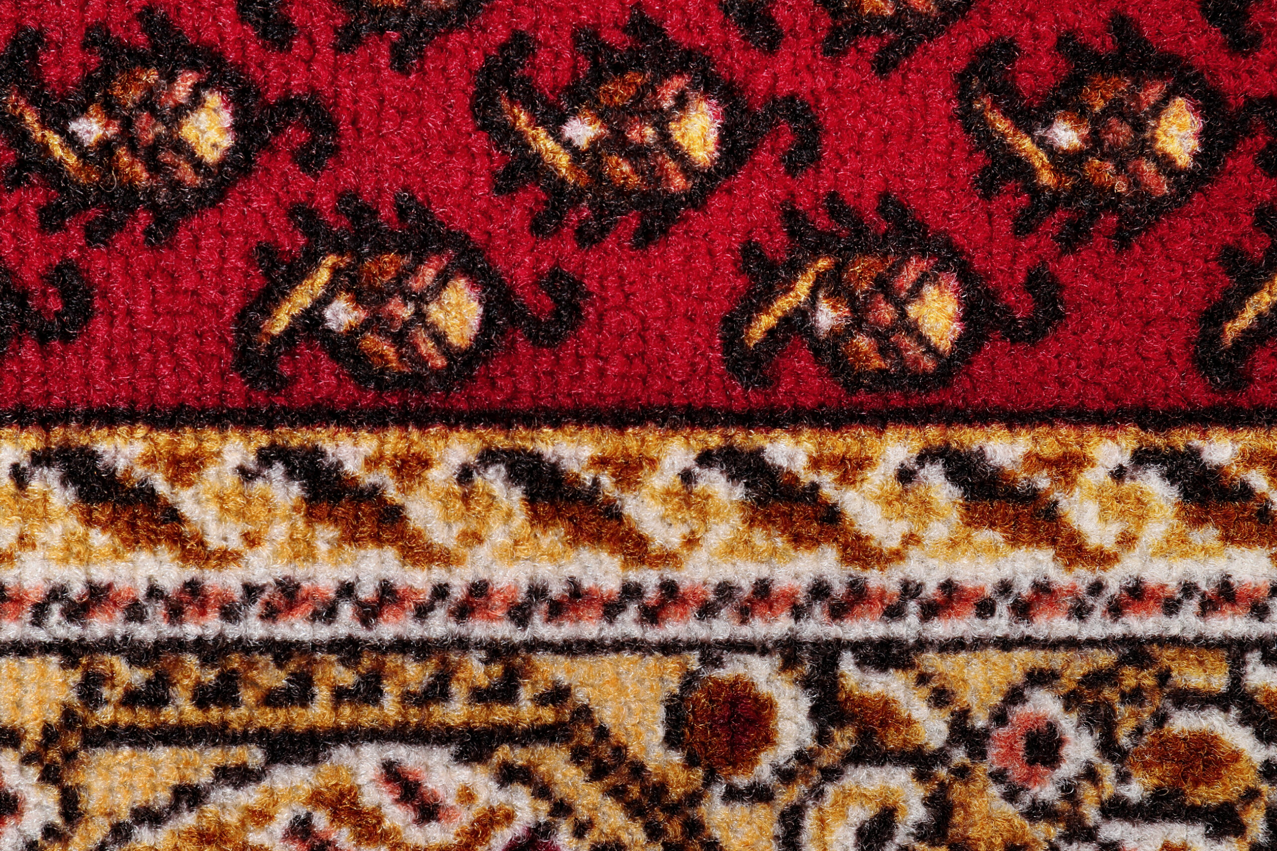 Pasillo Antideslizante Roja Dorada