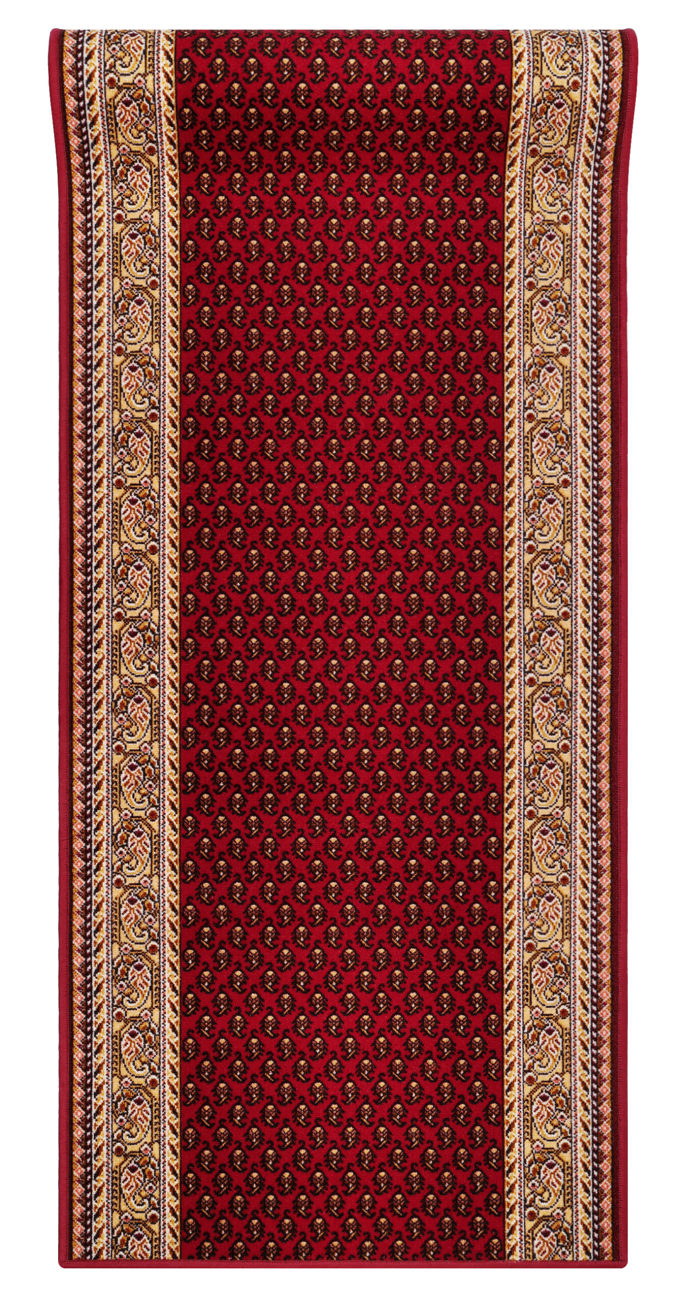 Pasillo Antideslizante Roja Dorada