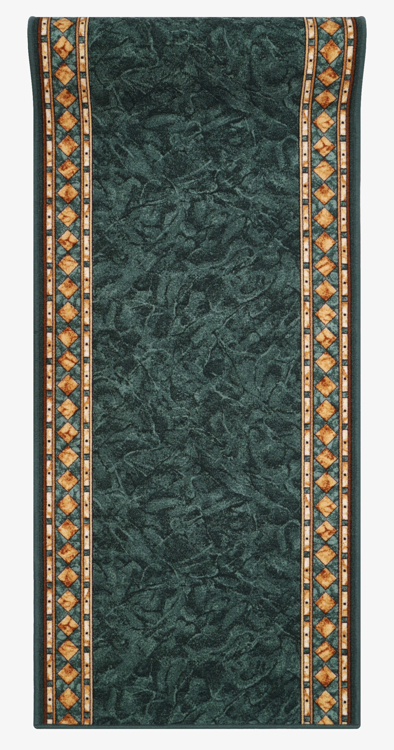 Pasillo Antideslizante Verde Ornamentos