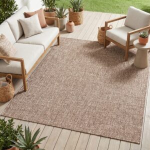 Alfombra Exterior Verano Marrón