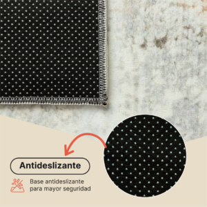 Alfombra Bari Beige Gris Vintage