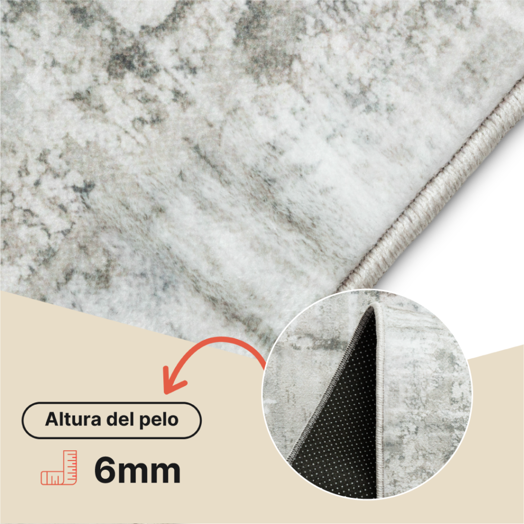 Alfombra Venezia Gris Beige Abstracto