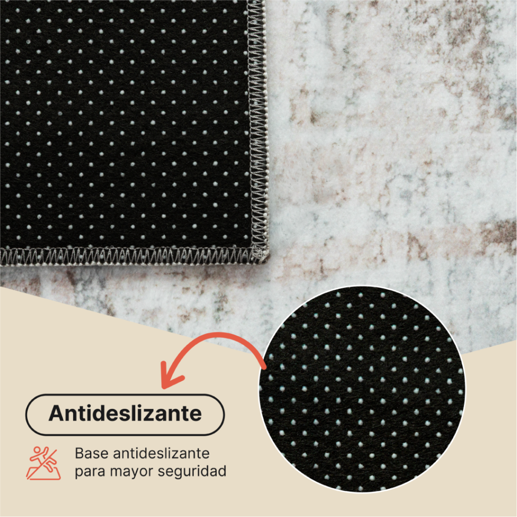 Alfombra Venezia Gris Beige Abstracto