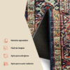 Alfombra Ispahan Multicolor Tradicional