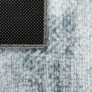 Alfombra Bari Azul Gris Abstracto