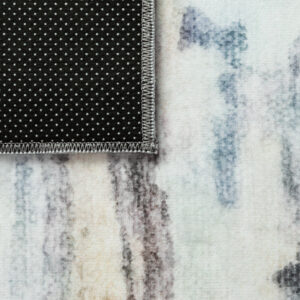 Alfombra Bari Azul Beige Abstracto