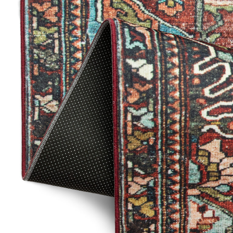 Alfombra Ispahan Multicolor Roseta Vintage