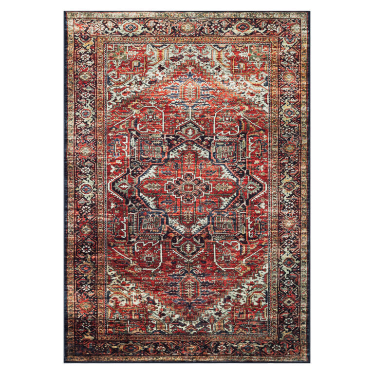 Alfombra Ispahan Multicolor Tradicional