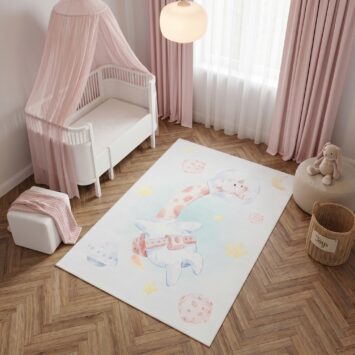 Alfombra Infantil Kids Multicolor Jirafa