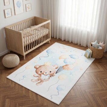 Alfombra Infantil Kids Multicolor Oso
