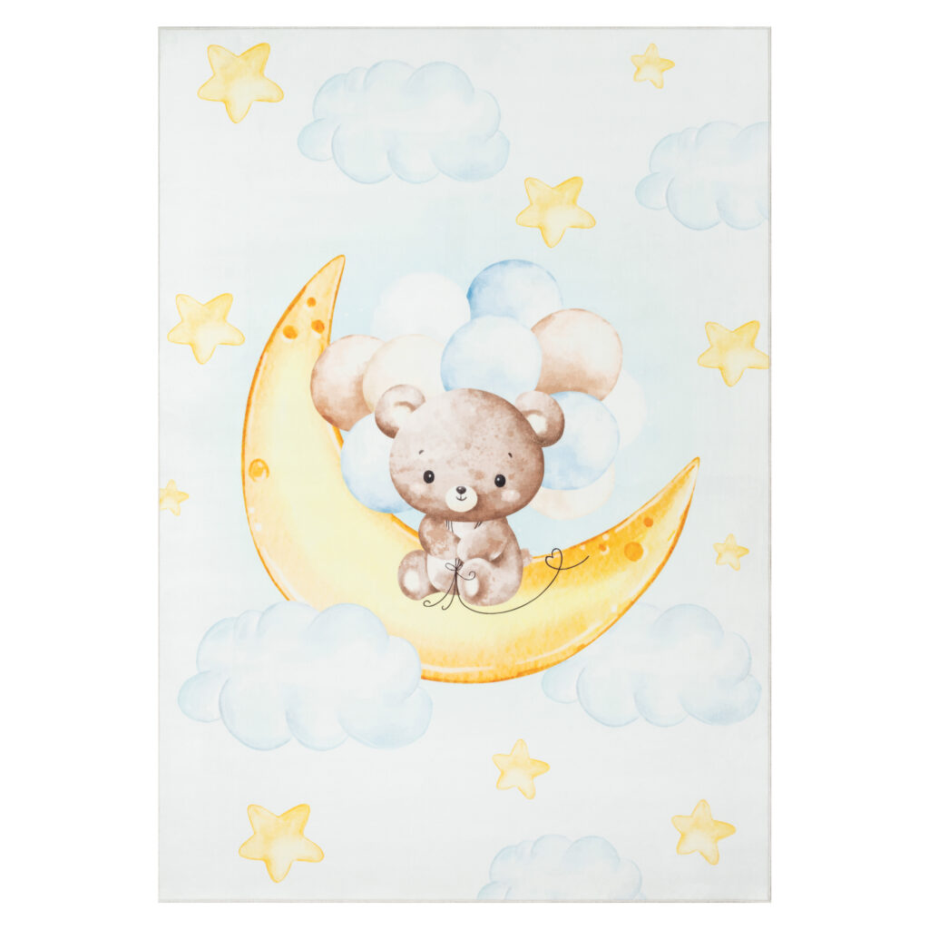 Alfombra Infantil Kids Multicolor Luna