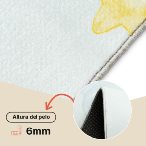 Alfombra Infantil Kids Multicolor Luna