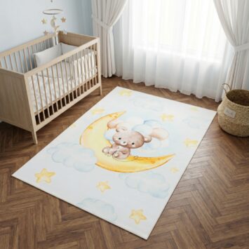 Alfombra Infantil Kids Multicolor Luna