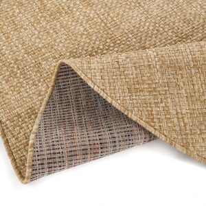Alfombra Exterior Yucana Redonda Beige