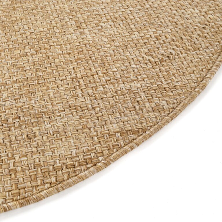 Alfombra Exterior Yucana Redonda Beige