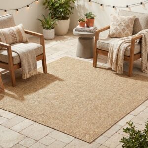Alfombra Exterior Yucana Cuadrada Beige