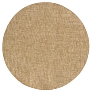 Alfombra Exterior Yucana Redonda Beige