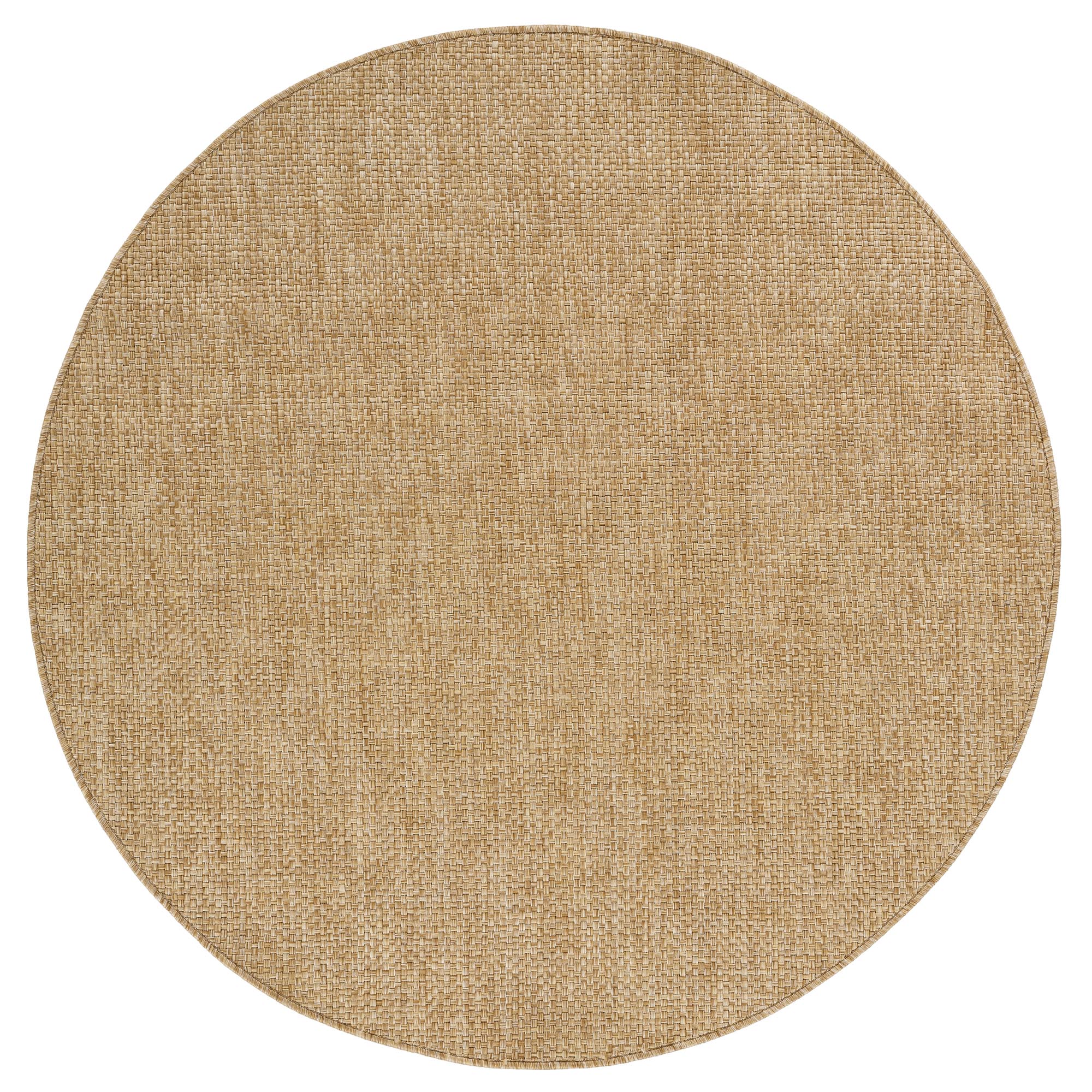 Alfombra Exterior Yucana Redonda Beige