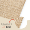 Alfombra Exterior Yucana Redonda Beige