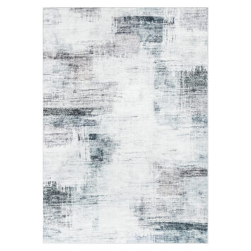 Alfombra Venezia Gris Azul Marino Abstracto