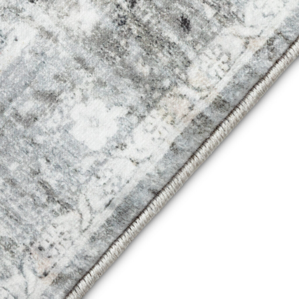 Alfombra Venezia Gris Azul Marino Vintage