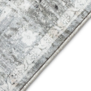 Alfombra Venezia Gris Azul Marino Vintage