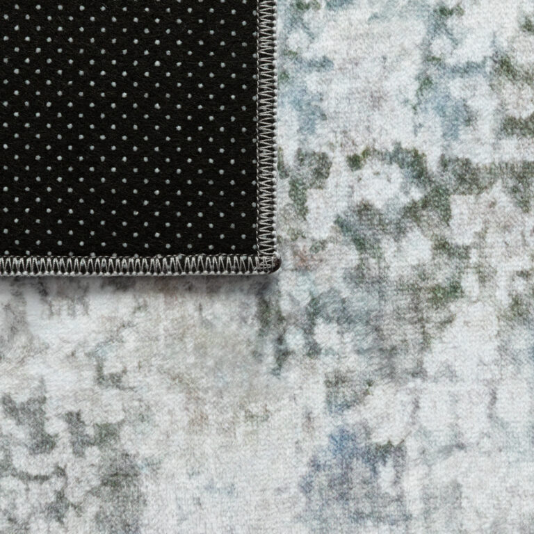 Alfombra Venezia Azul Gris Abstracto