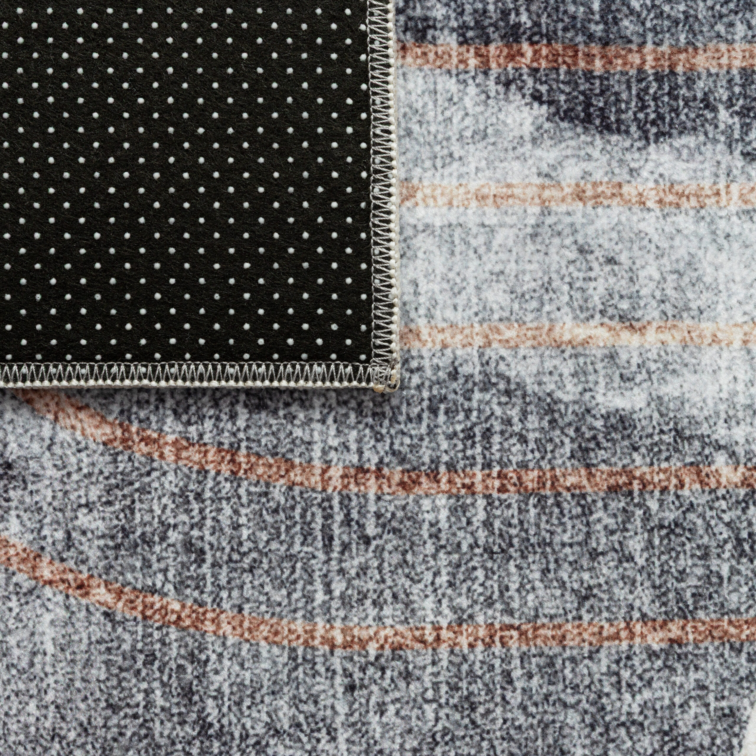 Alfombra Venezia Crema Naranja Geométrico