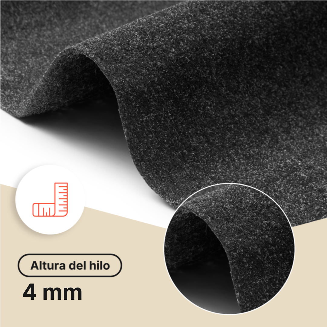 Césped Artificial Vera Gris 4mm
