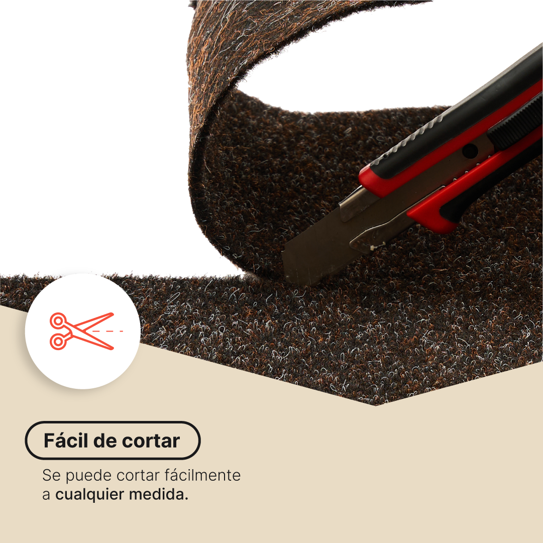 Césped Artificial Vera Marrón 4mm