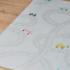 Alfombra Infantil Snooki Caminos Pastel Beige Antideslizante
