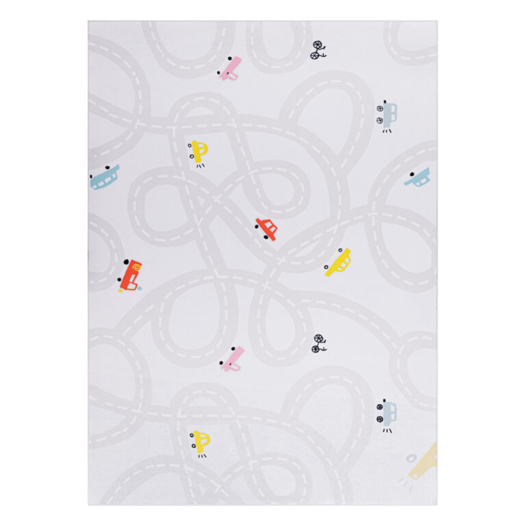 Alfombra Infantil Snooki Caminos Pastel Beige Antideslizante
