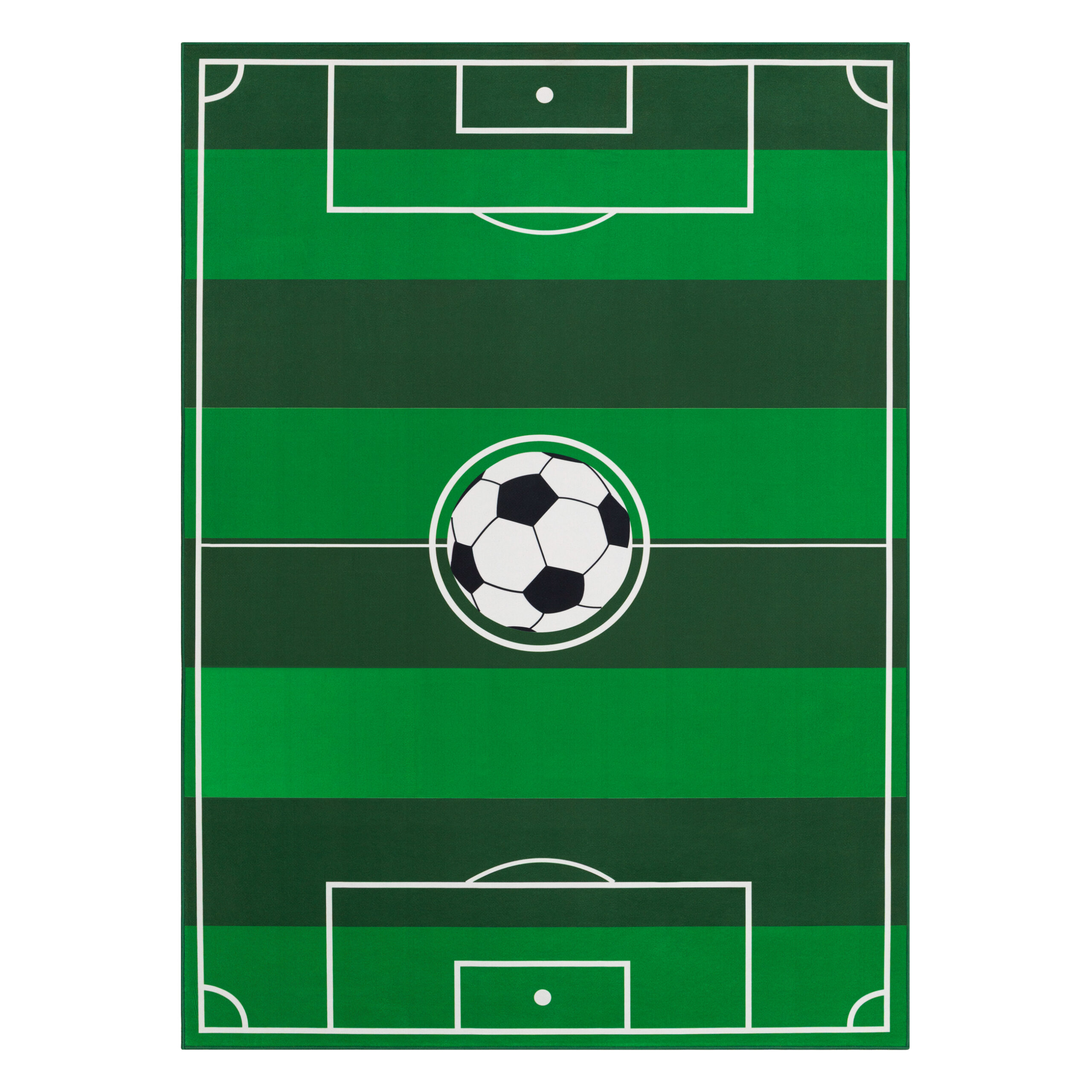 Alfombra Infantil Snooki Campo de Fútbol Verde Antideslizante