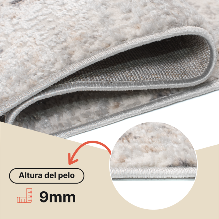 Alfombra Valley Gris Beige Vintage Ornamental