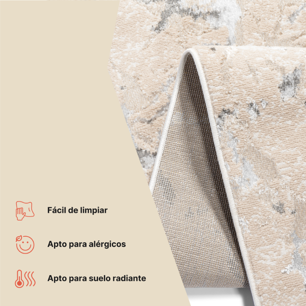 Pasillo Crystal Beige Gris Moderno