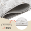 Pasillo Crystal Gris Oscuro Beige Moderno