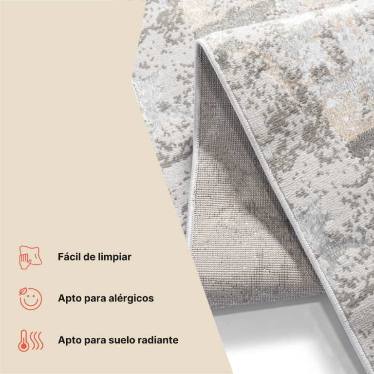 Pasillo Crystal Gris Oscuro Beige Moderno
